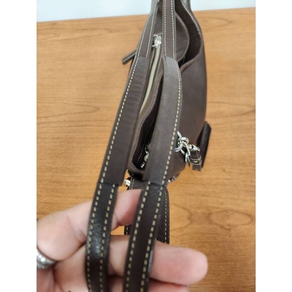 Vintage COACH Legacy East West Duffle Mahogany leather shoulder bag purse 1417 - Picture 7 of 14